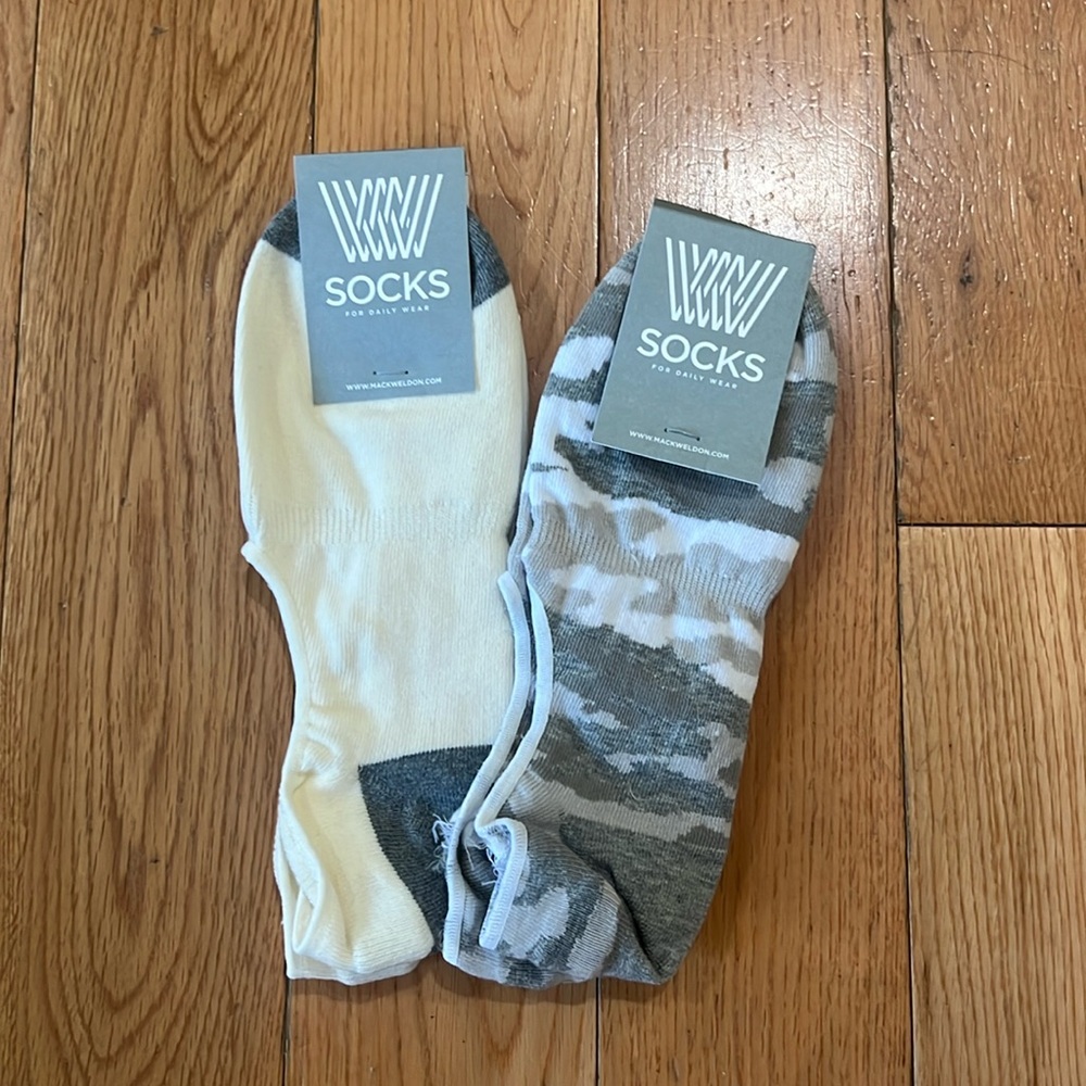 NEW! Mack Weldon 2-Pack Ankle Socks